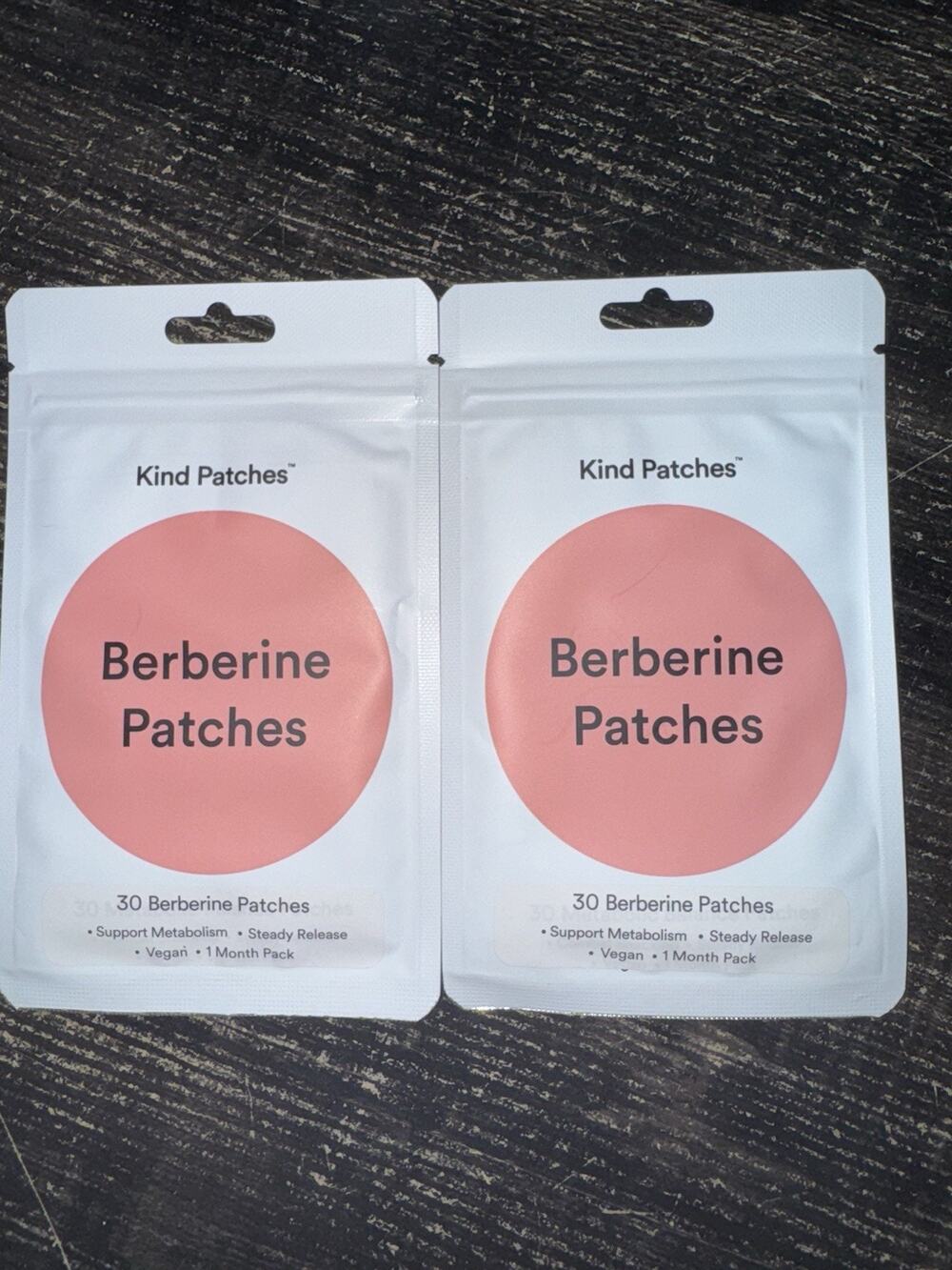 2 Pack Kind Patches Berberine 60 Patches Supports Metabolism Steady Release